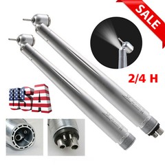 NSK Style Turbina Dental Handpiece High Speed PANA-MAX Turbine 45° LED 4/2Hole