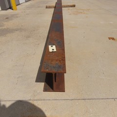 W8 x 28 Standard Steel I-Beam 0.3″ Web 20′ L x 6-1/2″ W 8″ H