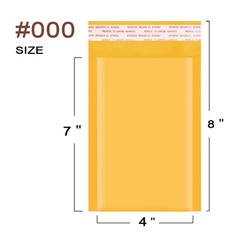 Any Size Kraft Bubble Mailers Shipping Padded Bags Mailing Envelope Self Seal
