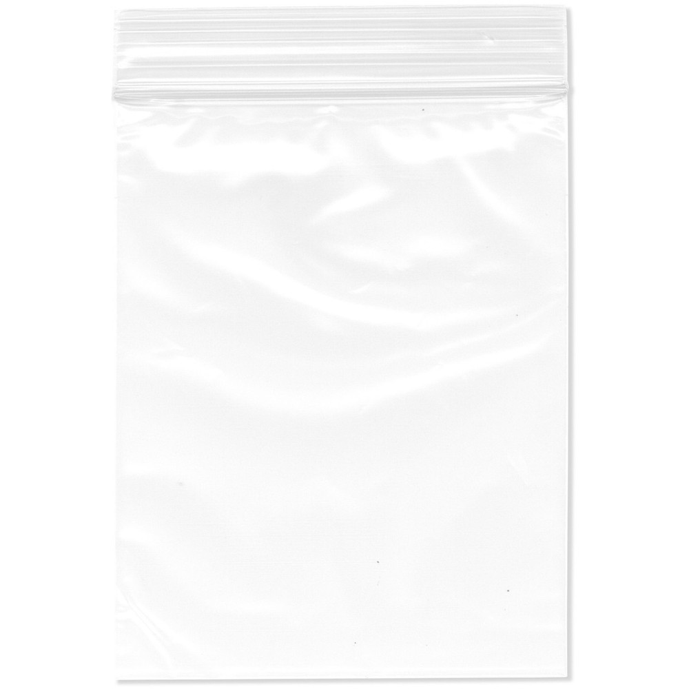 Plymor 3.5″ x 4.5″, 2 Mil Zipper Reclosable Plastic Bags