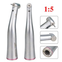 Dental 1:5 Increasing LED Fiber Optic Contra Angle 4 Spray Fit NSK X95L Ti-Max