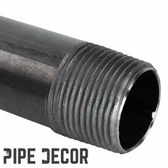 3/4 in. X 48 in. Black Pipe 4 Pack