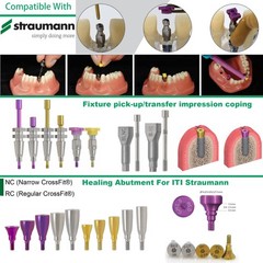 Straumann ITI Implant Accessories Healing Abutment/Scan Body/Analog/Coping NC/RC