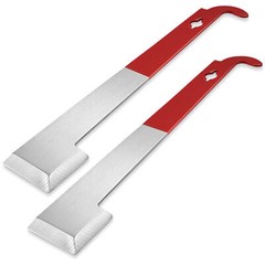 2pk Stainless Steel J Hook Bee Hive Tool, Beekeeping Honey Scraper, Frame Lifter