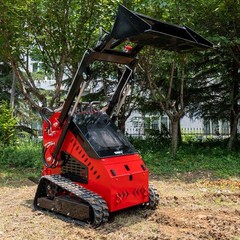 Brand New Compact Mini Crawler Skid Steer Loader 23hp Gas Engine EPA Free Ship