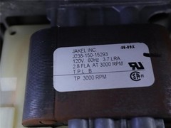 JAKEL J238-150-15293 Draft Inducer Blower Motor Assembly 223075-01 119384-00