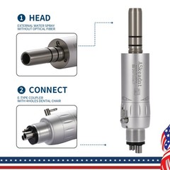 Dental Air Motor Slow Low Speed Handpiece Cooling Unit Internal Water Spray M4