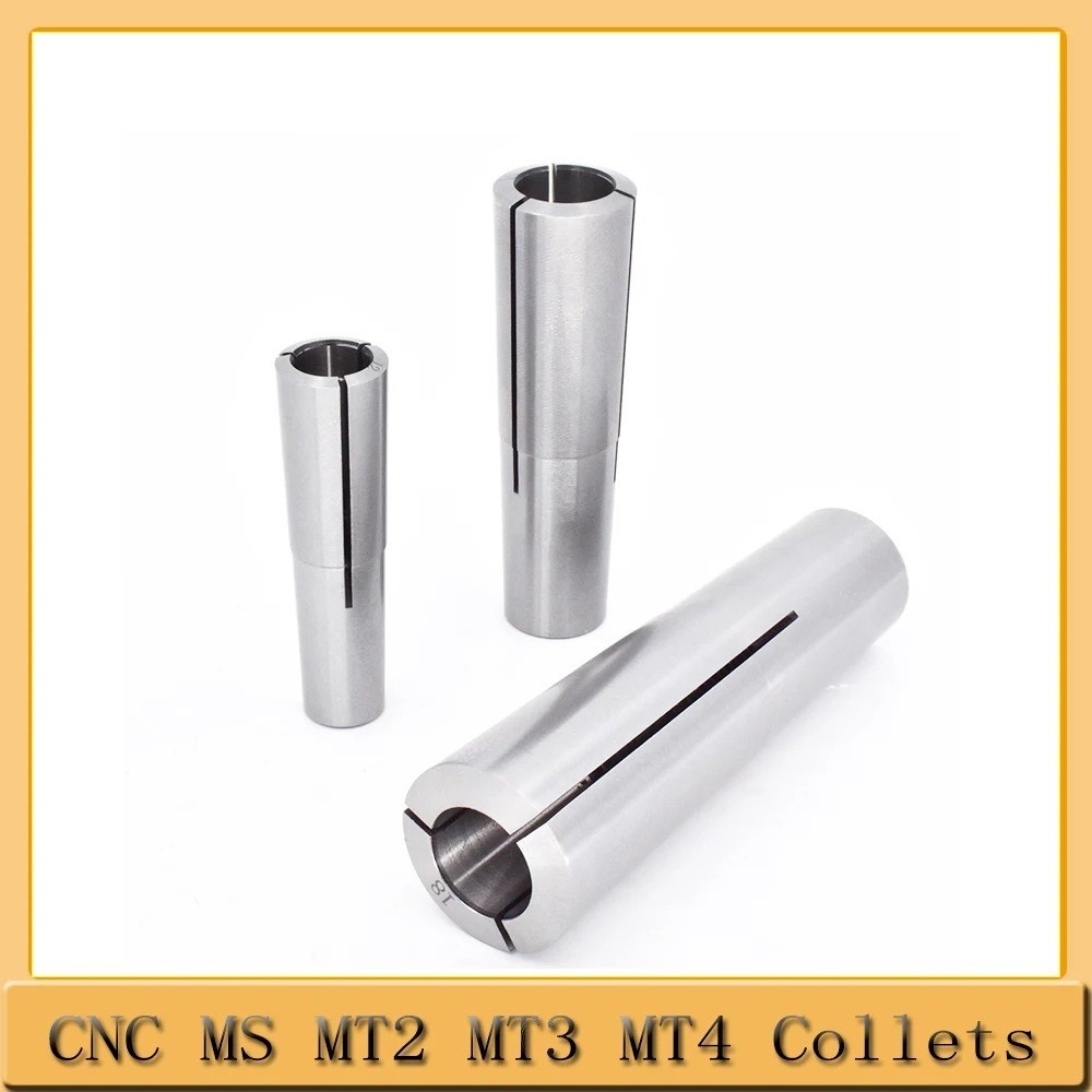 MT2 MT3 MT4 Collet Chuck D3-D20mm Morse Taper Cone Spring Collet M10 M16 Clamp