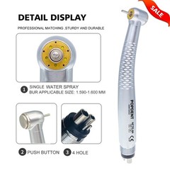 NSK Style OLED+ 5 Light LED E-Generator Dental High Speed Fiber Optic Handpiece