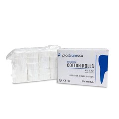 Dental Cotton Rolls 1 1/2″ X 3/8″ – 2000 Pcs Dental Non-Sterile Disposable