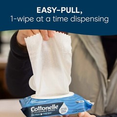 Cottonelle Ultra Fresh Flushable Wet Wipes – Single Flip-Top Pack