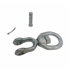 Swivel Marine Mooring Galvanized 2250 Pounds 3/8 inch JAW EYE