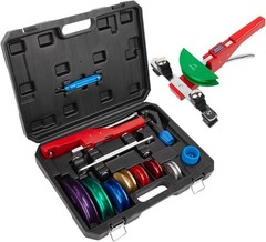 Heavy-Duty Tubing Bender Kit with Colorful Aluminum Heads – Precision & Ease