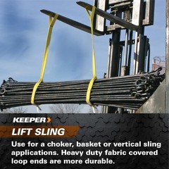 10ft x 2in Lifting Strap – 20000lb Capacity