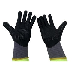3 Pack MaxiFlex Endurance 34-844 Seamless Knit Nylon Work Glove with Nitrile …