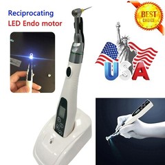 Dental Wireless Cordless LED Endo Motor 16:1 Handpiece Root Canal Treatment