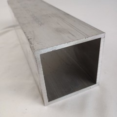 1-1/4″ X 1-1/4″ X 1/8″ Square Aluminum Tube Stock 1.25″ X 1.25″ X 12″ Weathered