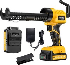 Caulk Gun Electric Dripless Caulking Gun 10oz/300ml Cordless Silicone Tool 2.0Ah