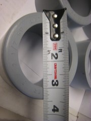 5 yes 5 Scepter Electrical PVC Reducer Slip 3″ to 2-1/2″ Gray