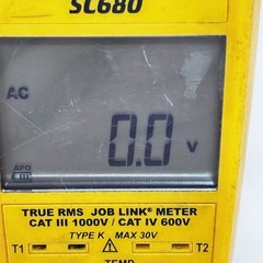 Fieldpiece SC680 HVAC Clamp Meter True RMS Multimeter Tested No Leads Included
