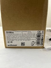 Wohner 33198000 QCB-NH00 160A 690V AC NH00 Fuse Switch Disconnector Busbar Mount