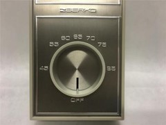 Berko Room Thermostat WT200-A-DP Electric Heat 45-85F Double Line Break 120-240V