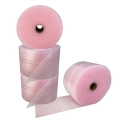 UOFFICE 4 Pink Anti-Static Bubble Rolls 175’x12″ – Small Bubbles 3/16″ Wrap 700′
