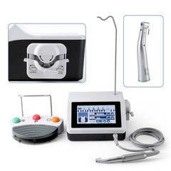 Silla plegable móvil dental portátil+unidad de turbina+lámpara LED+bandeja