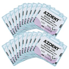 Dental Orthodontic Bondable Buccal Tubes 1st/ 2nd Tubes Roth /MBT 022 AZDENT