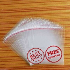 100 Count 12″ x 15″ Clear Resealable Cello Bag Plastic Envelopes Cellophane Bags