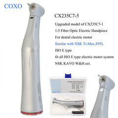COXO Dental Slow Speed Contra Angle 1:1 1:5 6:1 10:1 Handpiece Air Motor 4Hole