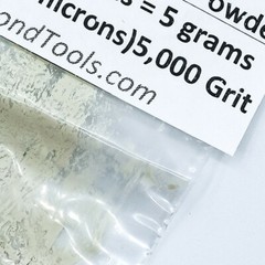 TechDiamondTools Diamond Powder 5,000 Grit 1.5-3 Microns, 25 cts = 5 Grams
