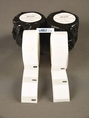 White Paper Rolls DYMO® 4XL 30332 Multipurpose 1×1 Labels 330 400 450 Twin TURBO