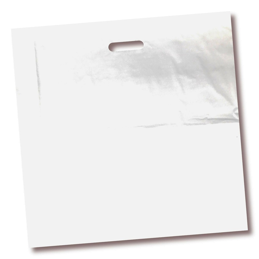 100 Pack 22″ x 22″ with 2 mil Thick Extra Large White Merchandise Plastic Bags