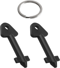 Dispenser Key for Kimberly Clark Cross Key 770767, Dispenser Cross Key for JRT J