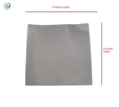 DENTAL LABORATORY STAINLESS MESH 6” X 6” TO REINFORCE REPAIR RETAINERS DENTURES