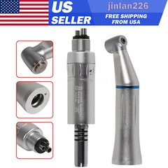 NSK Style Dental Slow Speed Handpiece E-Type Inner Water Spray 4-Hole Air Motor