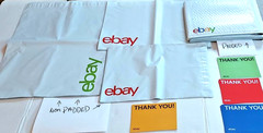 eBay Shipping Supplies Starter Kit 20 Padded /POLY MAILER ENVELOPES 20 Thank You
