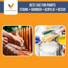 36 Pack – 1″ Chip Brushes for Paints, Stains, Varnishes, Glues & Gesso
