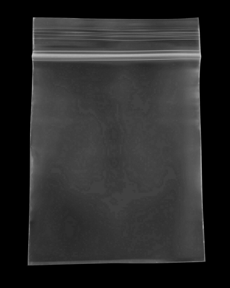Clear Zip Seal Plastic Bags Jewelry Zipper Top Lock Reclosable Baggies 2 Mil 2ML