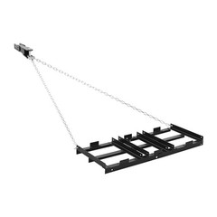VEVOR Drag Harrow 48 x 20 in Tow-Behind Driveway Grader Fits ATVs UTVs Tractors