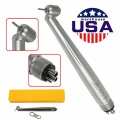 For NSK Dental Surgical 45° Degree Angle High Speed Handpiece Air Driven 4 Holes