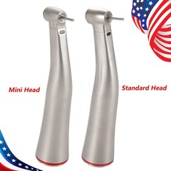 Dental 1:5 Electric Fiber Optic LED Contra Angle Handpiece NSK Style FG Burs DT