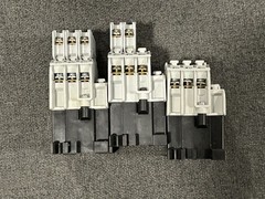 Lot Of 3 PCS DANFOSS (2) CI 16 And (1) CI 9 MAGNETIC CONTACTORS Comes As Shown