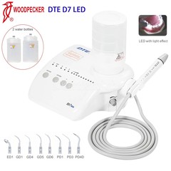Woodpecker Dental DTE D7 LED Ultrasound Piezo Scaler HD-7L Handpiece with 8 Tips