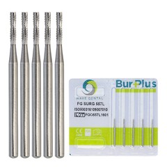 Wave Dental Carbide Burs High Speed Friction Grip 19mm Surgical FGOS FG 25mm
