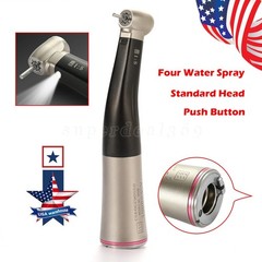 Dental 1:5 Increasing Fiber Optic LED Contra Angle Handpiece/1:5 Cartridge Rotor