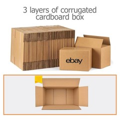 25-100pcs 12″x6″x6″ 8″x8″x8″ Shipping Packing corrugated cardboard boxes ebay UL