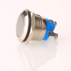 5/10x Metal Boat Horn Momentary Push Button 12mm Stainless Steel Starter Switch