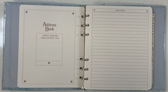 Love Makes a House a Home 6-Ring Binder Address Book by Markings 1991